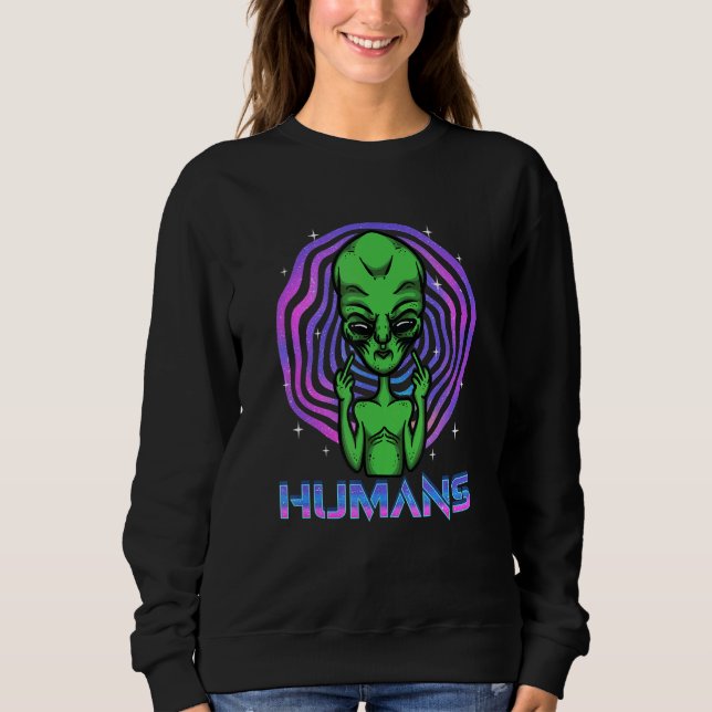 Camiseta Alienígena Doida Invertendo O Pássaro (Frente)
