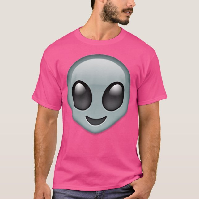 Camiseta Alienígena Emoji (Frente)