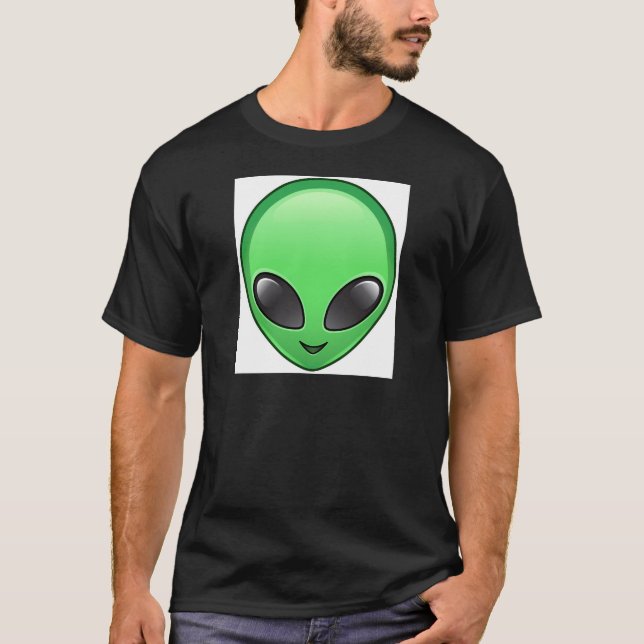 Camiseta alienígena emoji (Frente)