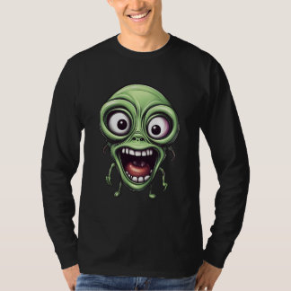 Camiseta Alienígena engraçada louca