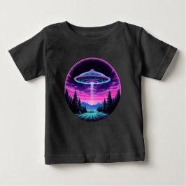 Camiseta Alienígena Espacial Retrofuturista