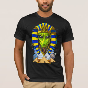 Camiseta Alienígena Faraó Egito Tutankhamun Ancian Annuna