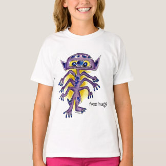 Camiseta Alienígena Free Hugs