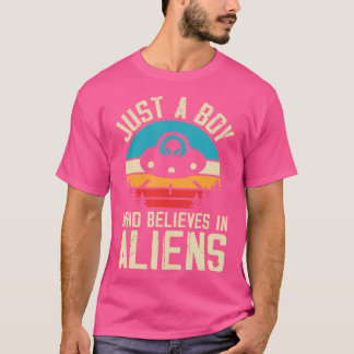Camiseta Alienígena Funny Ufo Sunset Retro Vintage Oferta P