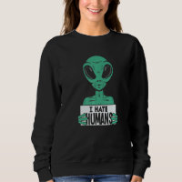 Alienígena Galaxy Ufo fã estilo Sifi, roupa de rua