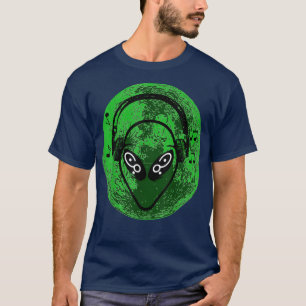 Camiseta Alienígena Green Moon Music