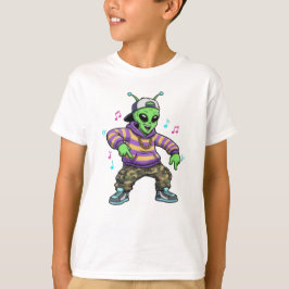 Camiseta Alienígena Hip Hop