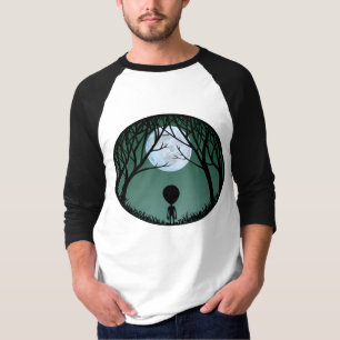 Camiseta Alienígena Jersey Shirt Alienígena w. Moon Basebal