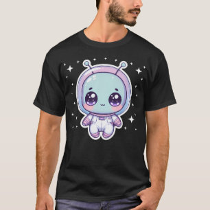 Camiseta Alienígena Kawaii Fofo