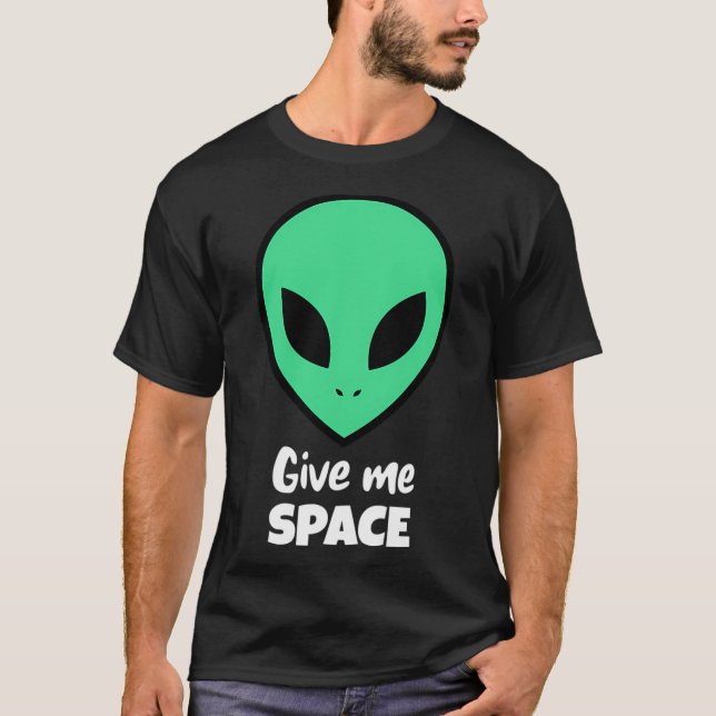 Camiseta Alienígena me dê espaço (Frente)
