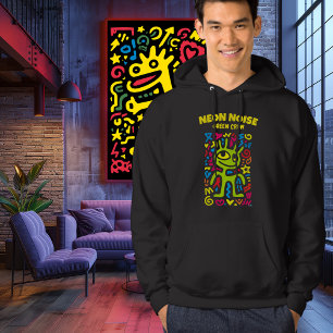 Camiseta Alienígena Néon Verde - Caráter Pop-Arte Sorrident