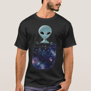 Camiseta Alienígena no bolso 