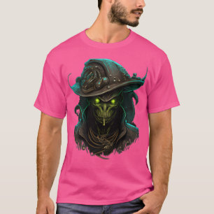Camiseta Alienígena Pirata Buccaneer Ufo Extraterrestre
