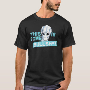 Camiseta ALIENÍGENA RESIDENTE - ESTE É ALGUM T-Sh Clássico