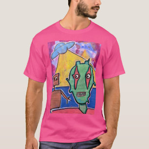 Camiseta Alienígena robótica