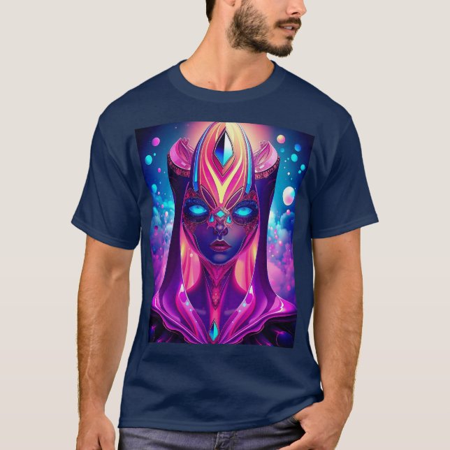 Camiseta Alienígena Royalty (Frente)