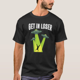 Camiseta Alienígena Sci Fi para Acreditador de Alienígenas