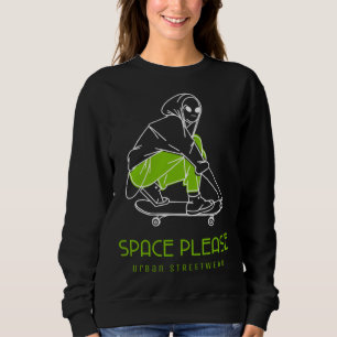Camiseta Alienígena Skater Urbano Estilo HARAJUKU de Roupas