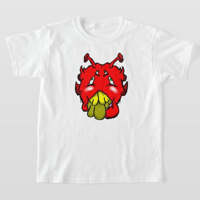 Camiseta Alienígena Trippy Dazy yellow tooth k (Postura )