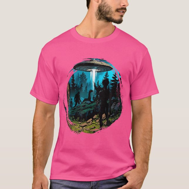 Camiseta Alienígena Ufo (Frente)