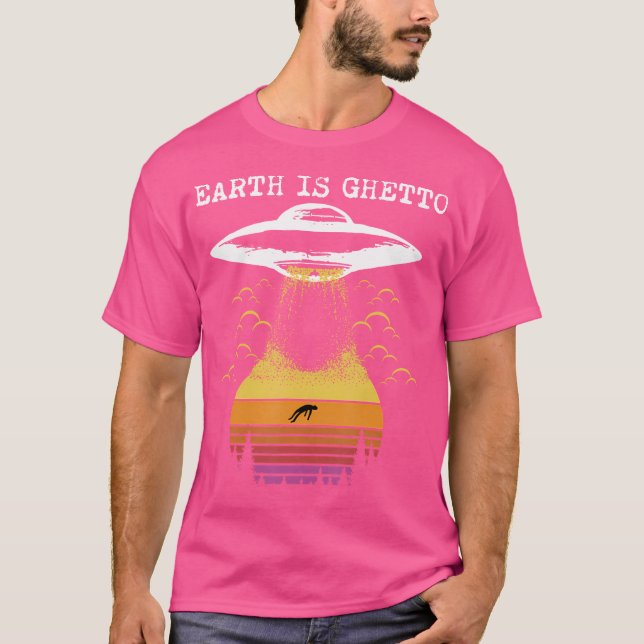 Camiseta Alienígena Ufo Abdução (Frente)