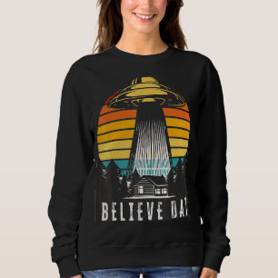 Camiseta Alienígena Ufo Acredita Que O Espachante De Rapto 
