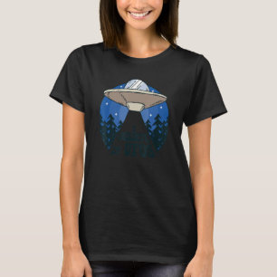 Camiseta Alienígena Ufo Hunter Eu Acredito Em Ufo