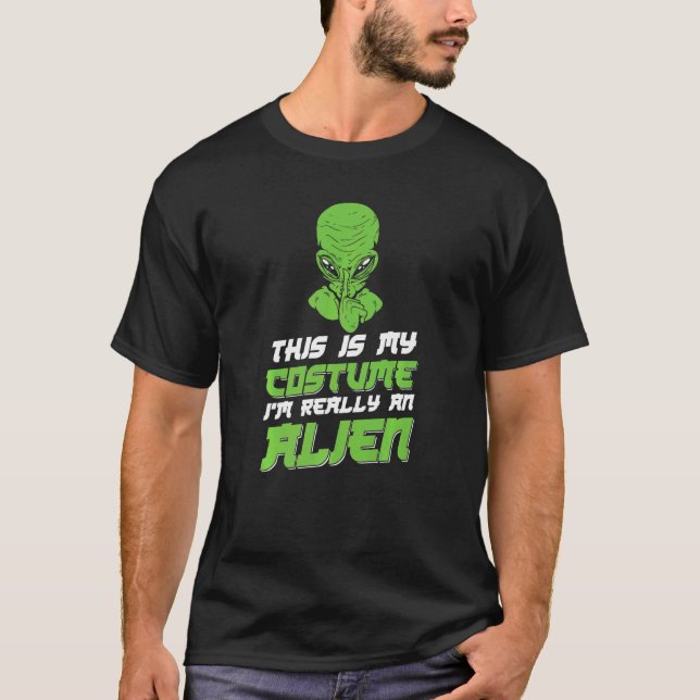 Camiseta Alienígena Ufo Memes Divertido 3 (Frente)