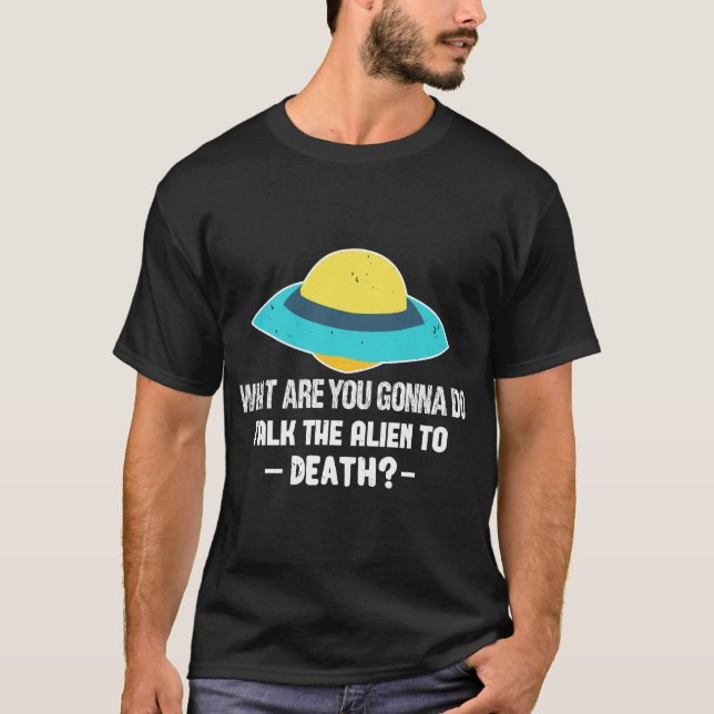 Camiseta Alienígena Ufo Shirt (Frente)