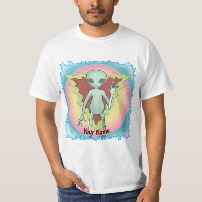 Camiseta Alienígena Um  (Frente)