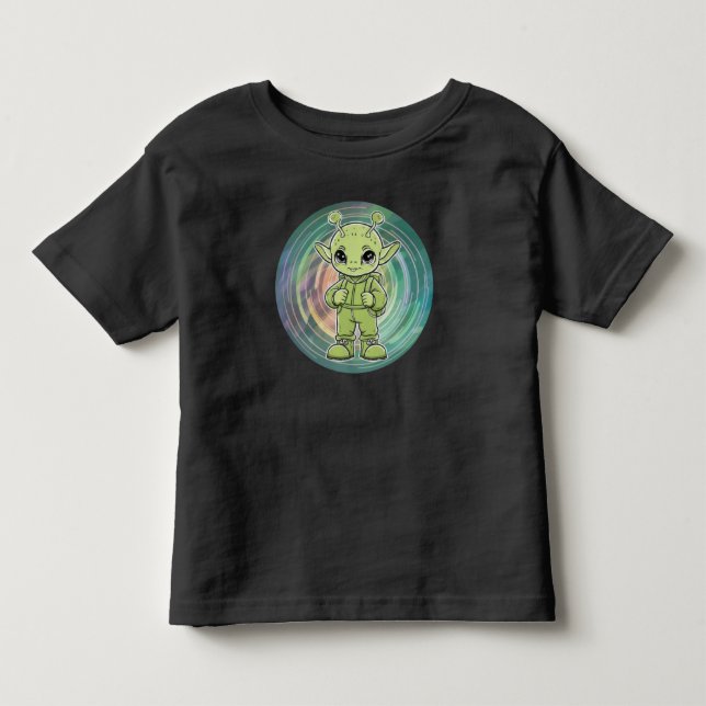 Camiseta Alienígena Verde (Frente)