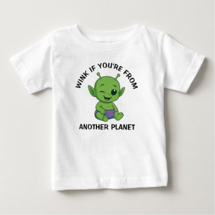 Camiseta Alienígena Verde