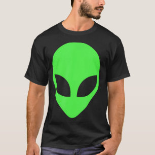 Camiseta Alienígena Verde Estilo 90 Estilo Alienígena Engra