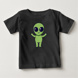 Camiseta “Alienígena Verde Fofo