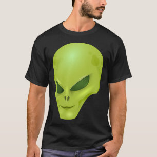 Camiseta Alienígena Verde Mental