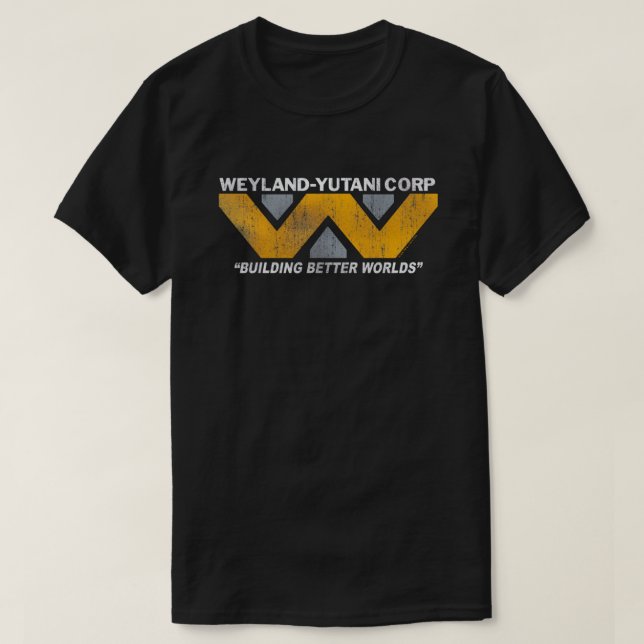 CAMISETA ALIENÍGENA WEYLAND (Frente do Design)