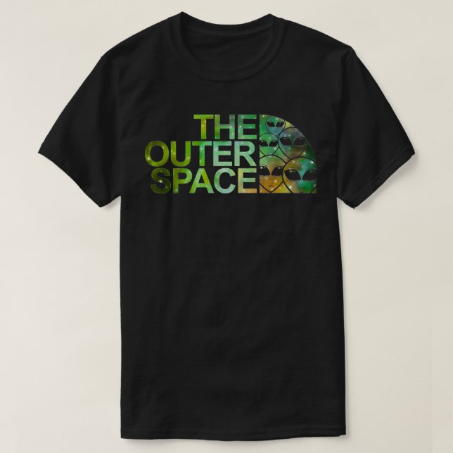 Camiseta Alienígenas do Espaço Sideral Premium (Frente do Design)