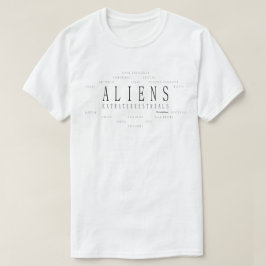 Camiseta Alienígenas Extraterrestres