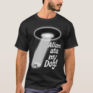 Camiseta Aliens Comem Meu Cão