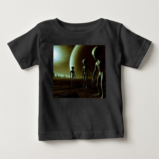 Camiseta ALIENS de Cinzas SF 1 (Frente)