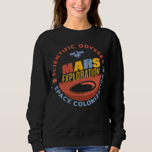 Camiseta Aliens de Exploração de Odisseia e Marte no Espaço