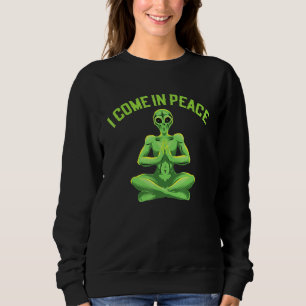 Camiseta Aliens Dizem Que Venho Em Paz Ciência Ficção Quo