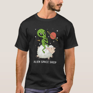 Camiseta Aliens Engraçados Em Aliens Engraçados De Ovelha A