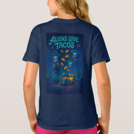 Camiseta Aliens Love Tacos