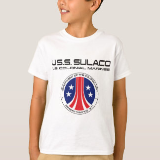 Camiseta Aliens nos EUA Sulaco Marines Coloniais dos EUA