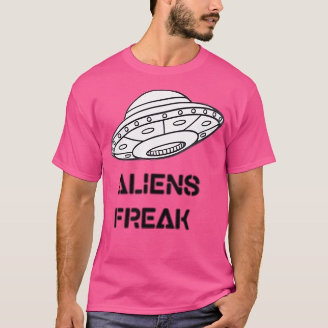 Camiseta Aliens reais (Frente)