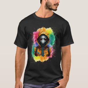 Camiseta Aliens Sci-Fi Adventure Espacial Não-Humana