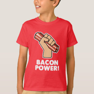 Camiseta Alimentação de bacon