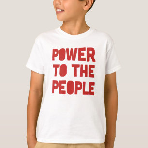 Camiseta Alimentação Para As Pessoas