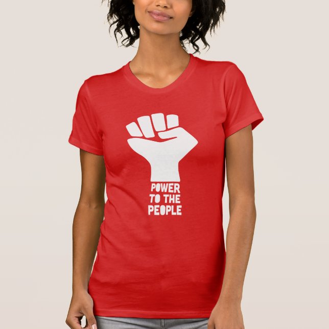 Camiseta Alimentação para as Pessoas (Frente)